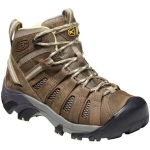 NIB Keen Voyageur Leather Mid Hiking Boots for Women, Size 7.5